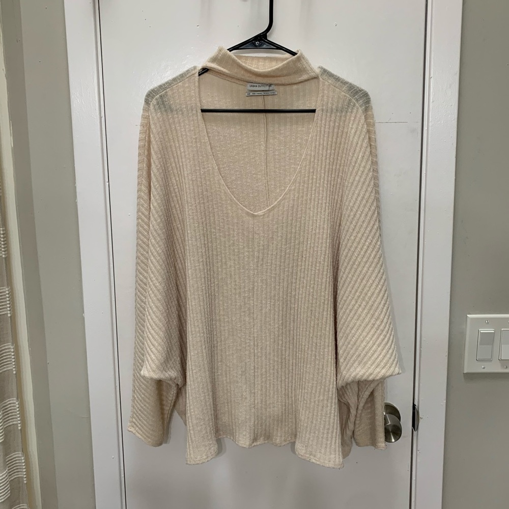 Urban Outfitters Deep-V Collared sweater